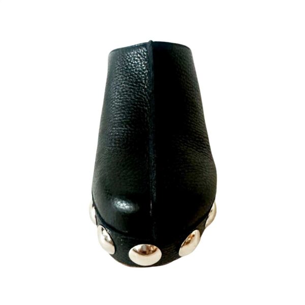 Zueco ligero de piel Negro con plantilla de gel. Zoe LOBE Spain 03