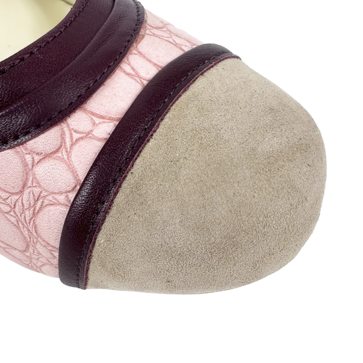 Zapato mujer con plataforma de tacón. rosa , berenjena y beige. Mencia. LOBE Spain 04